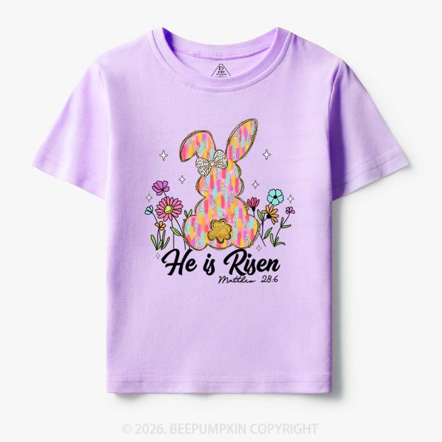 Risen In Bloom Faith & Flowers Toddler&Kids Tees