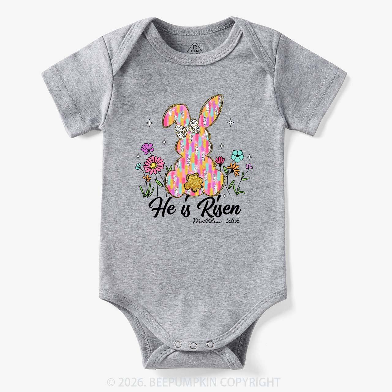 Risen In Bloom Faith & Flowers Baby Bodysuit