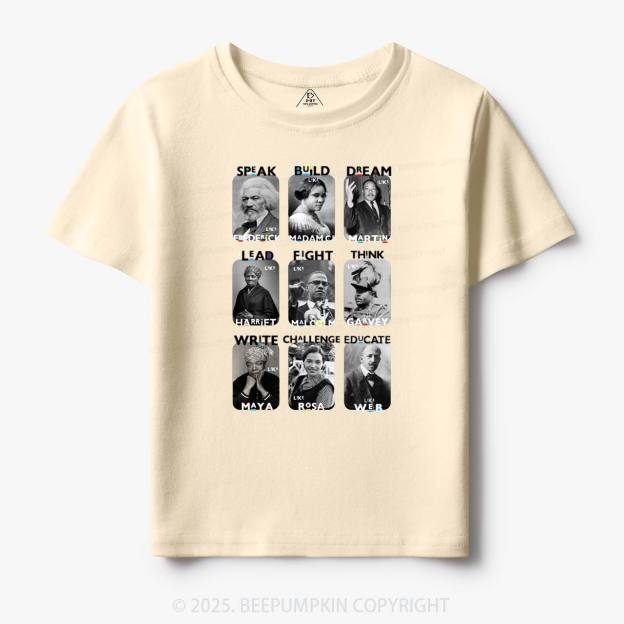 Inspired By Black History Toddler&Kid's Tees Beepumpkin