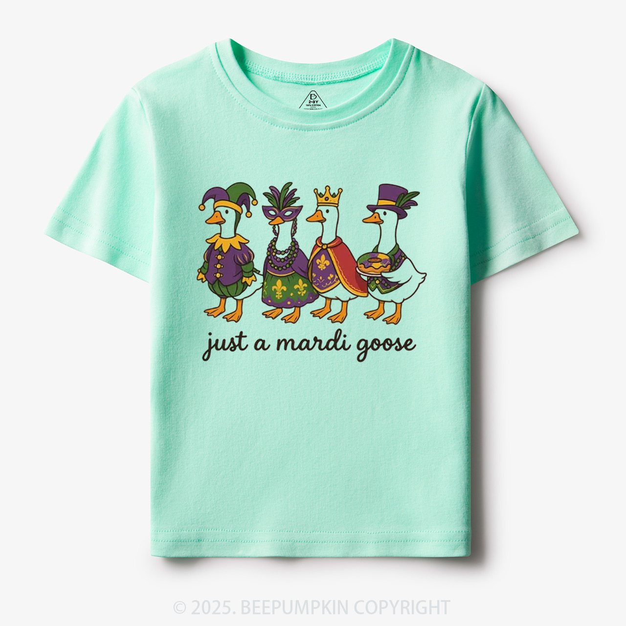 Just A Mardi Goose Toddler&Kid's Tees Beepumpkin