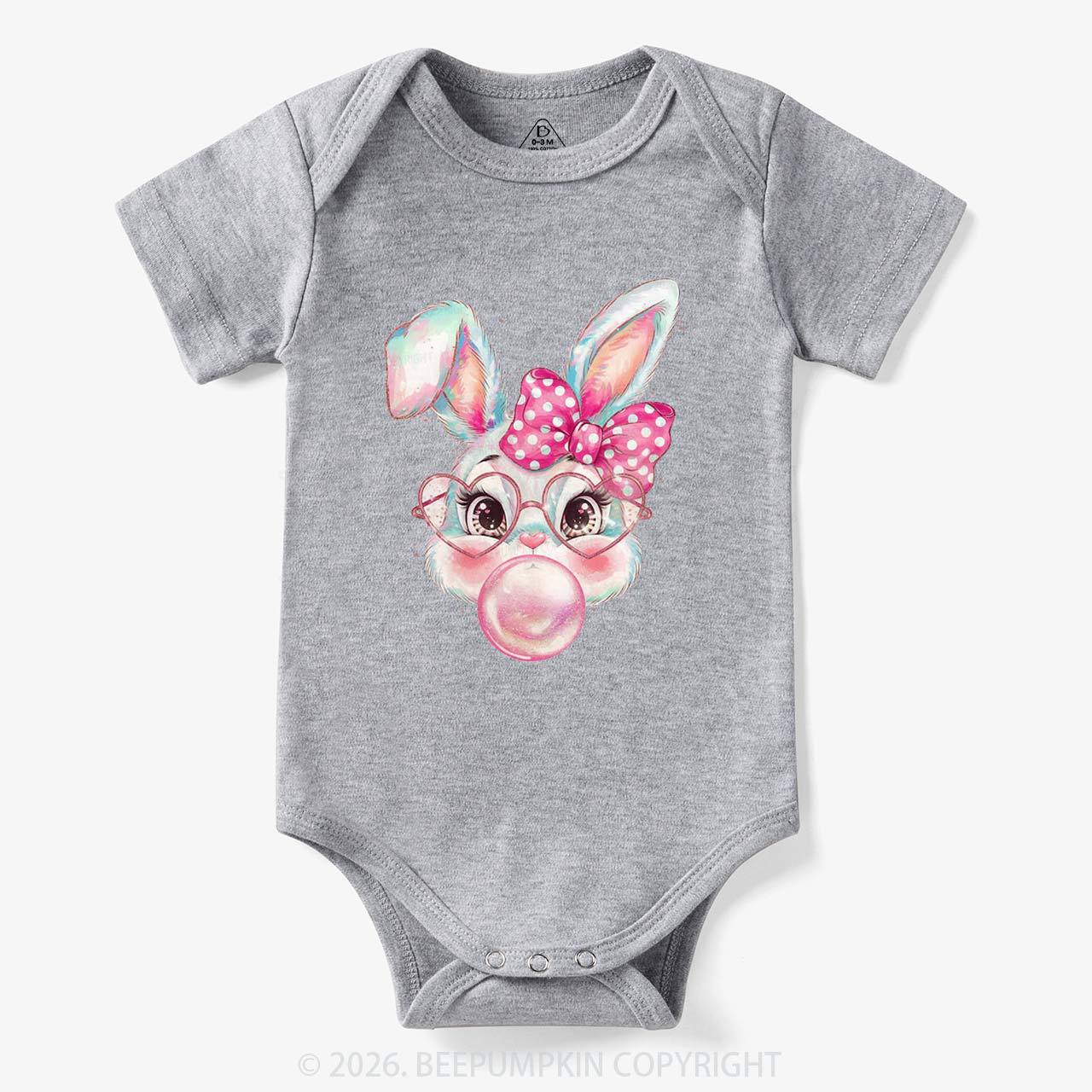 Sassy Bunny Bubble Baby Bodysuit
