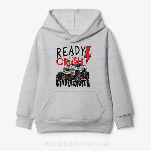 Personalized Ready To Crush Grade Kid's Hoodies Beepumpkin