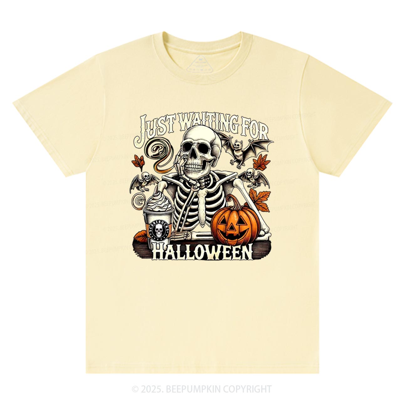 Just Waiting For Halloween T-Shirts Beepumpkin
