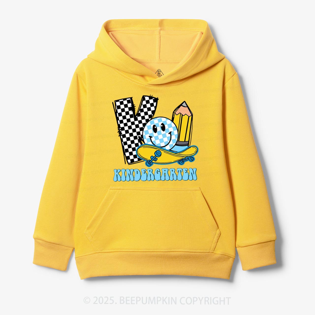 Personalized Pencil & Board Crew Kid's Hoodies Beepumpkin