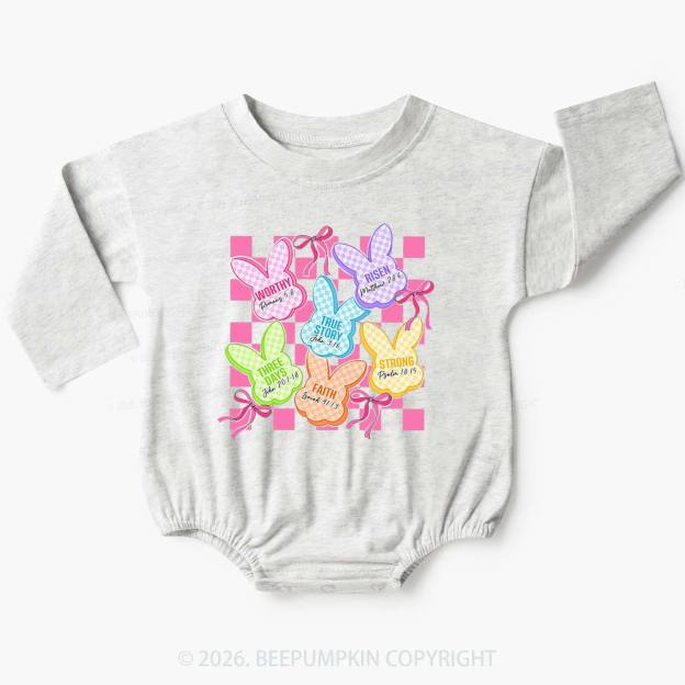 Christian Bunny A Lot Can Happen In Three Days Baby Bubble Romper