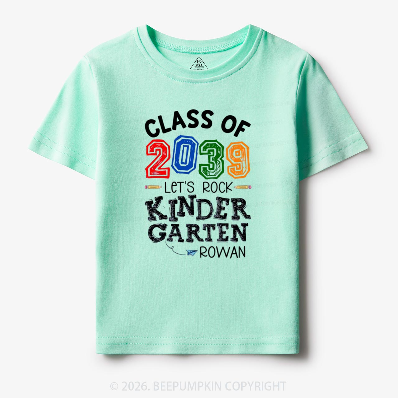 Personalized Let's Rock Back to School Shirts