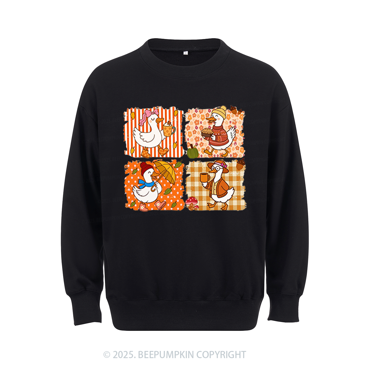 Silly Goose Autumn Sweatshirt Beepumpkin