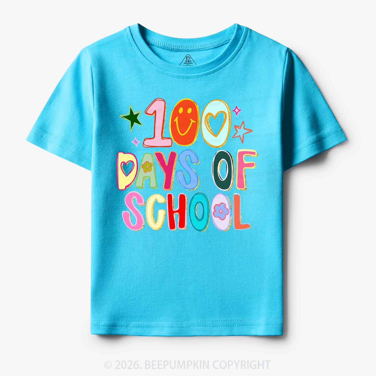 Color Pop 100 Days Brighter Toddler&Kid's Tees