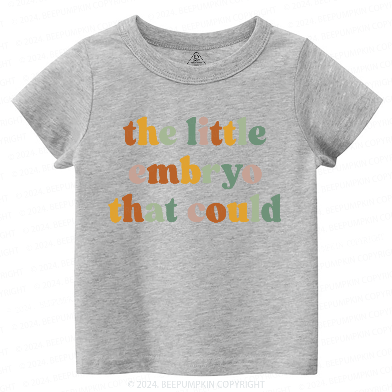 The Little Embryo That Could Toddler&Kids Tees 7