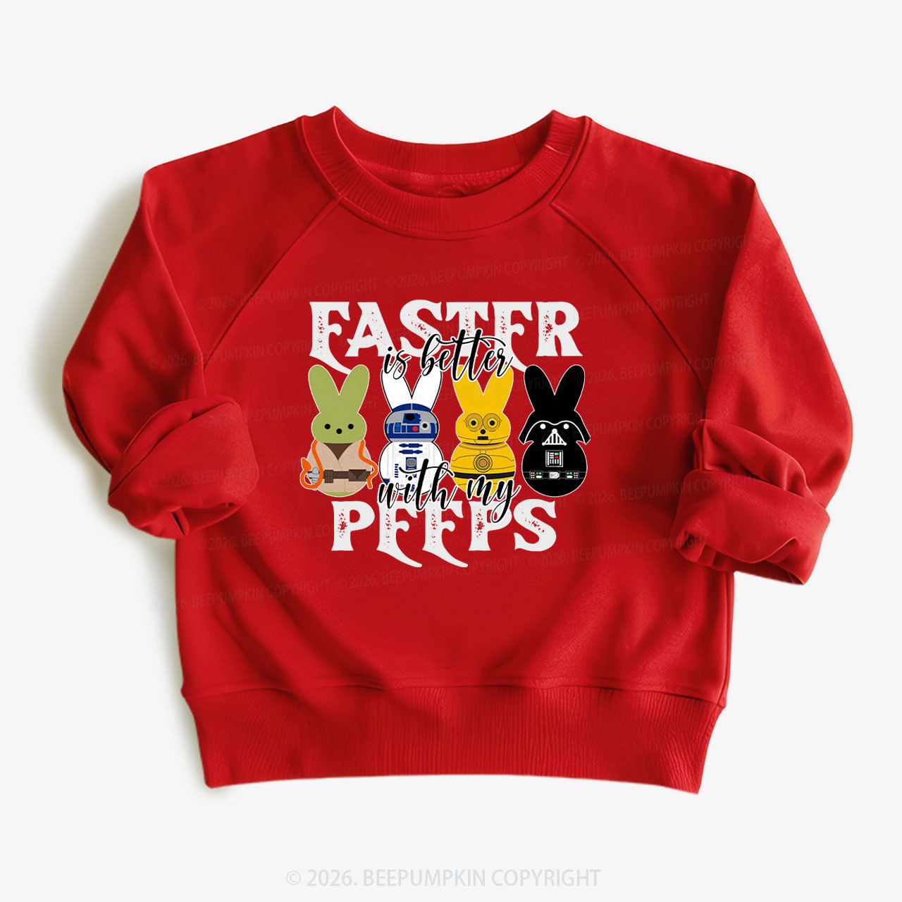 Easter Is Better With My Peeps Kid's Sweatshirt
