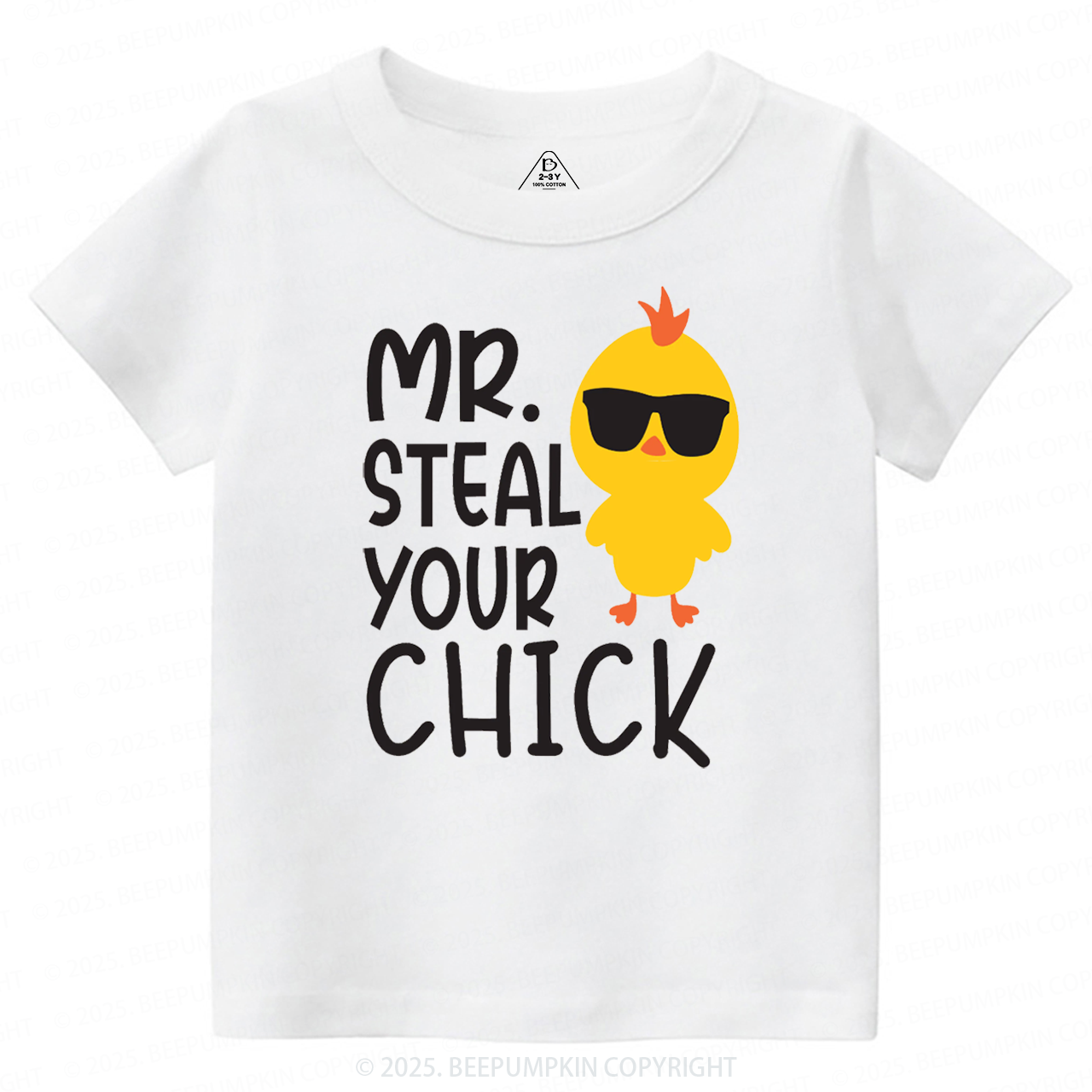 Mr. Steal Your Chick Toddler&Kid's Tees Beepumpkin