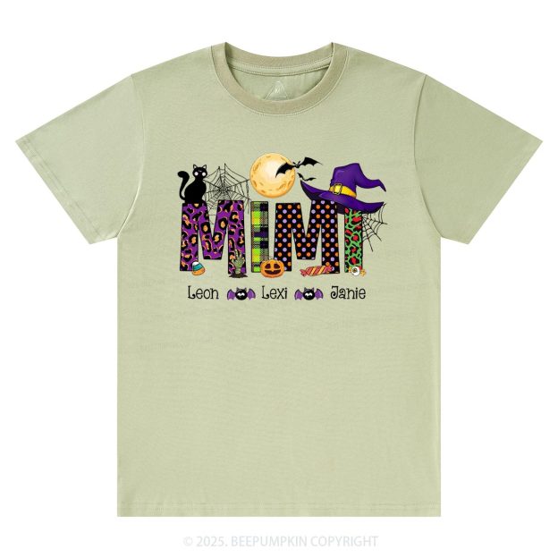 Personalized Mimi Halloween T-Shirts Beepumpkin