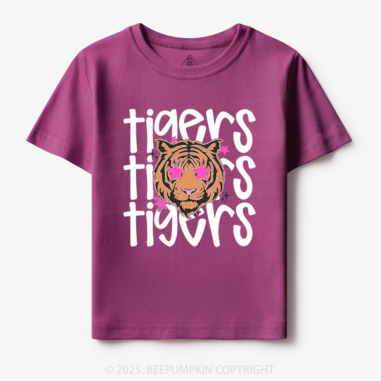 School Mascot Tigers Toddler&Kid's Tees Beepumpkin