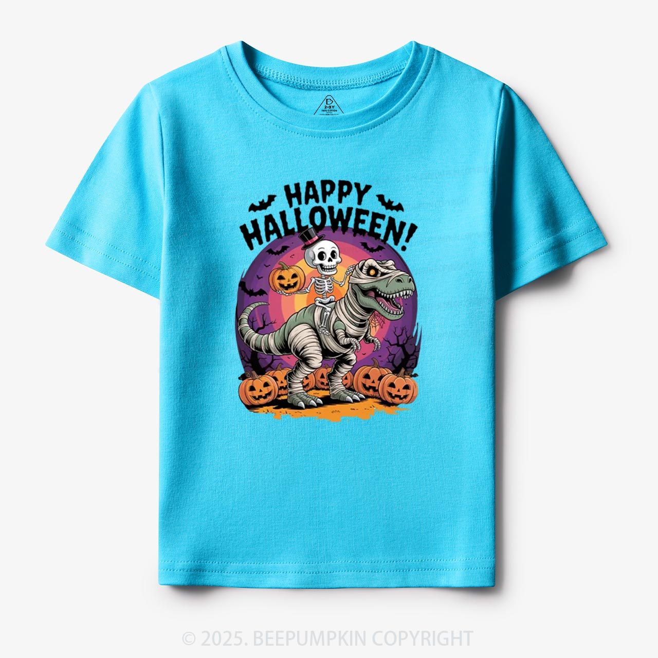 Happy Halloween Toddler&Kid's Tees Beepumpkin