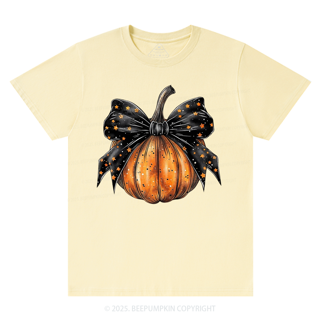 Stars Bow Halloween T-Shirts Beepumpkin