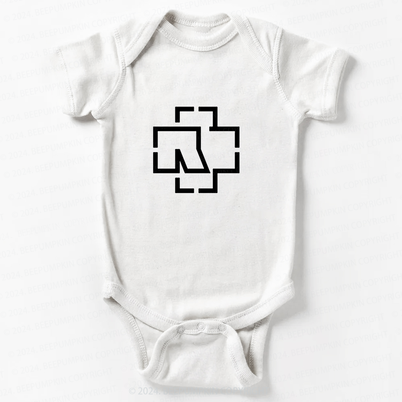 Funny Rock n Roll Tour Bodysuit For Baby 8 