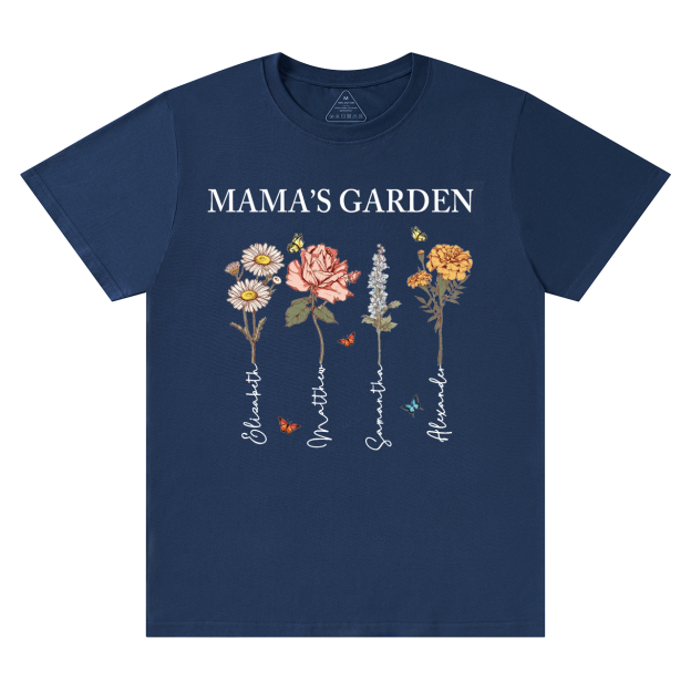 Personalized Mama's Garden T-Shirts