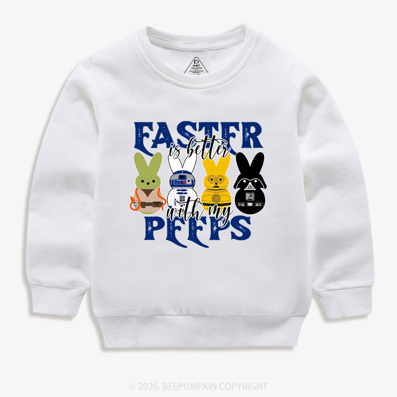 Easter Is Better With My Peeps Kid's Sweatshirt