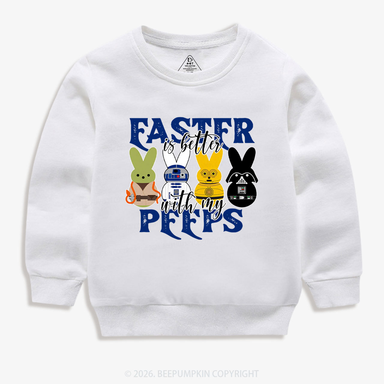 Easter Is Better With My Peeps Kid's Sweatshirt