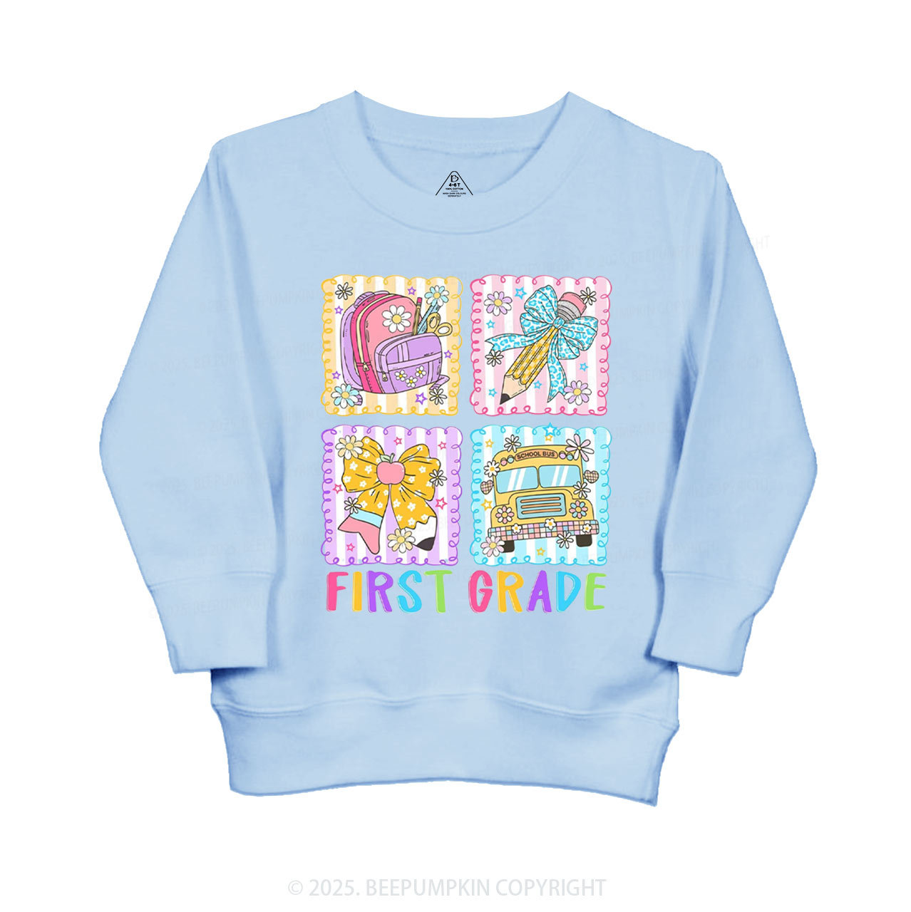Learning Squares Kid's Sweatshirt