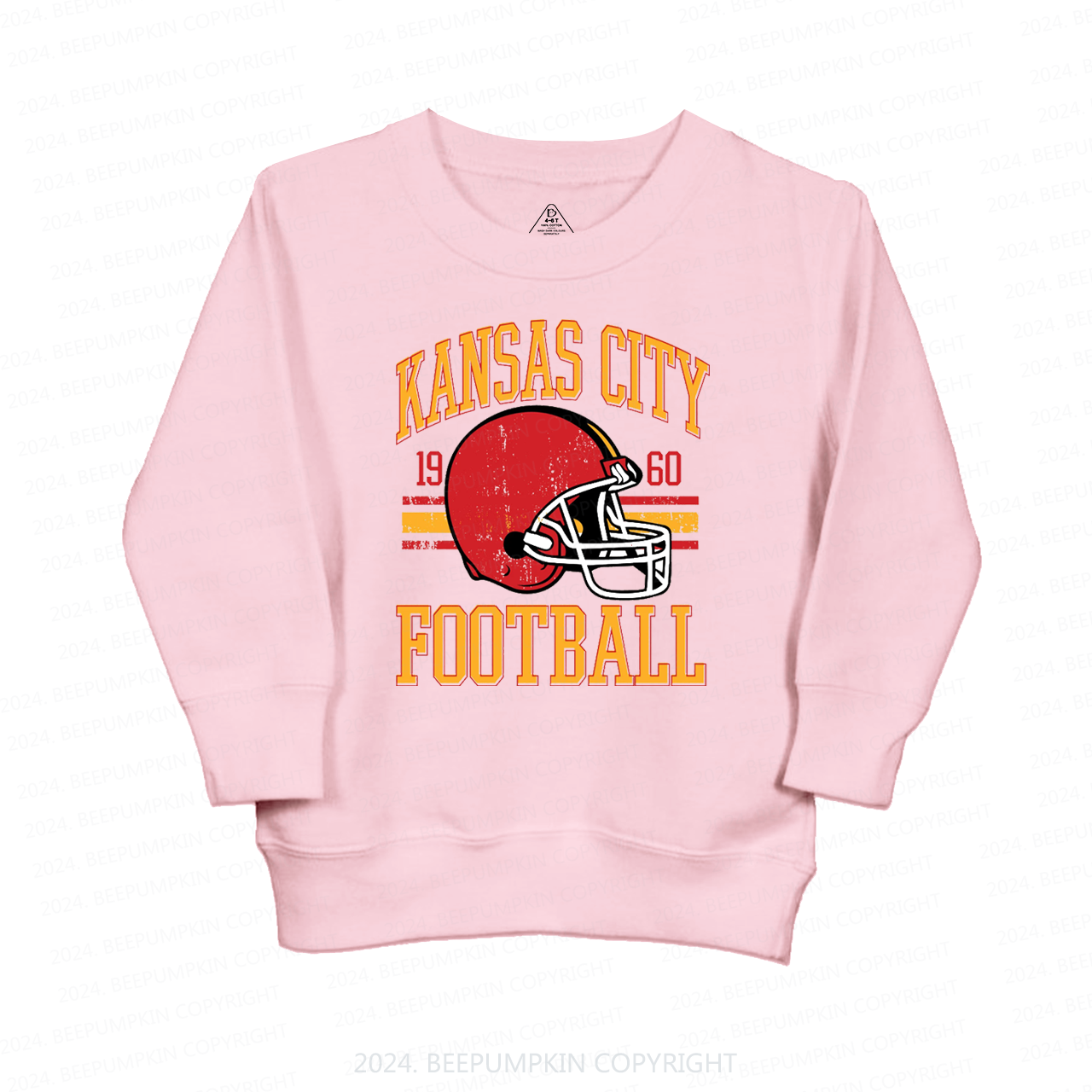 Vintage KC Football Kids Sweatshirt