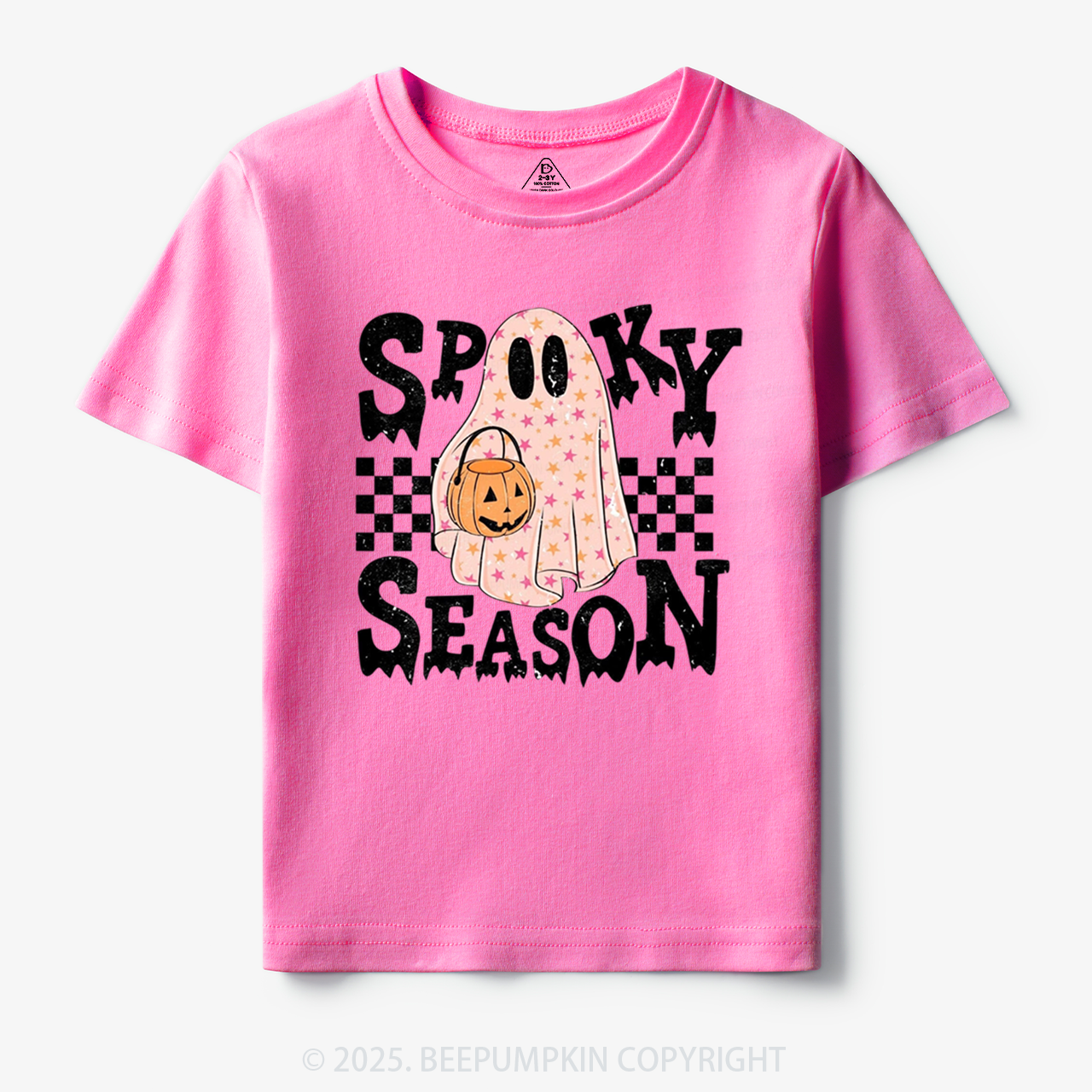Spooky Season Toddler&Kid's Tees Beepumpkin