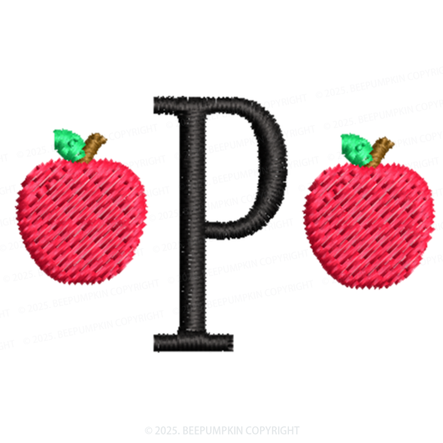 Personalized Monogram Back to School Toddler&Kid's Polo Shirt Beepumpkin