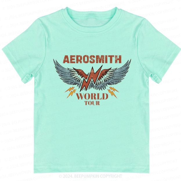 Rock n Band Band Wings Toddler&Kids Tees 8