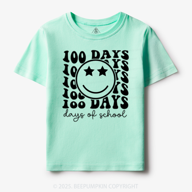 100 Days Of School Toddler&Kid's Tees Beepumpkin
