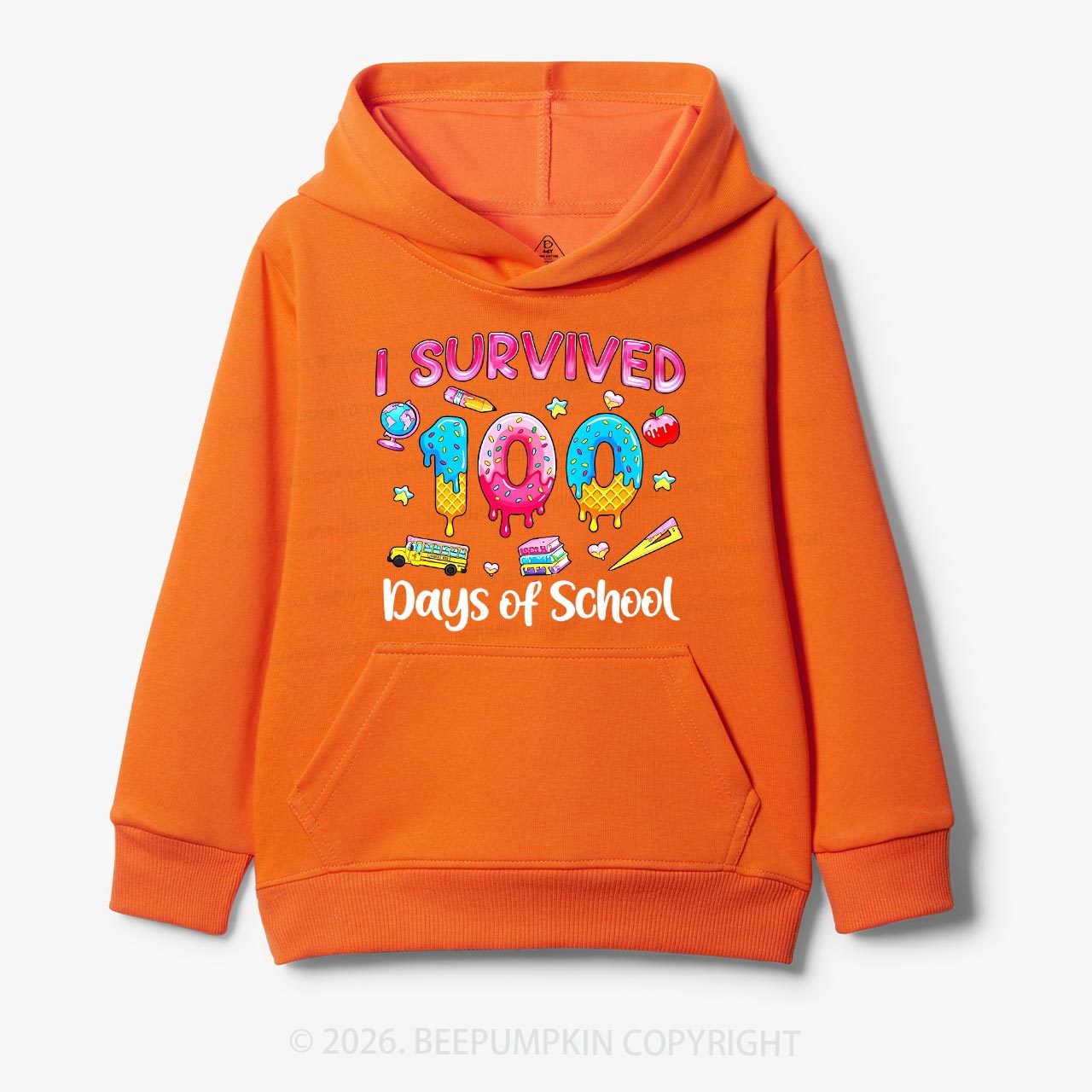 Sweet Survivor 100 Days Of School Toddler&Kid's Hoodies