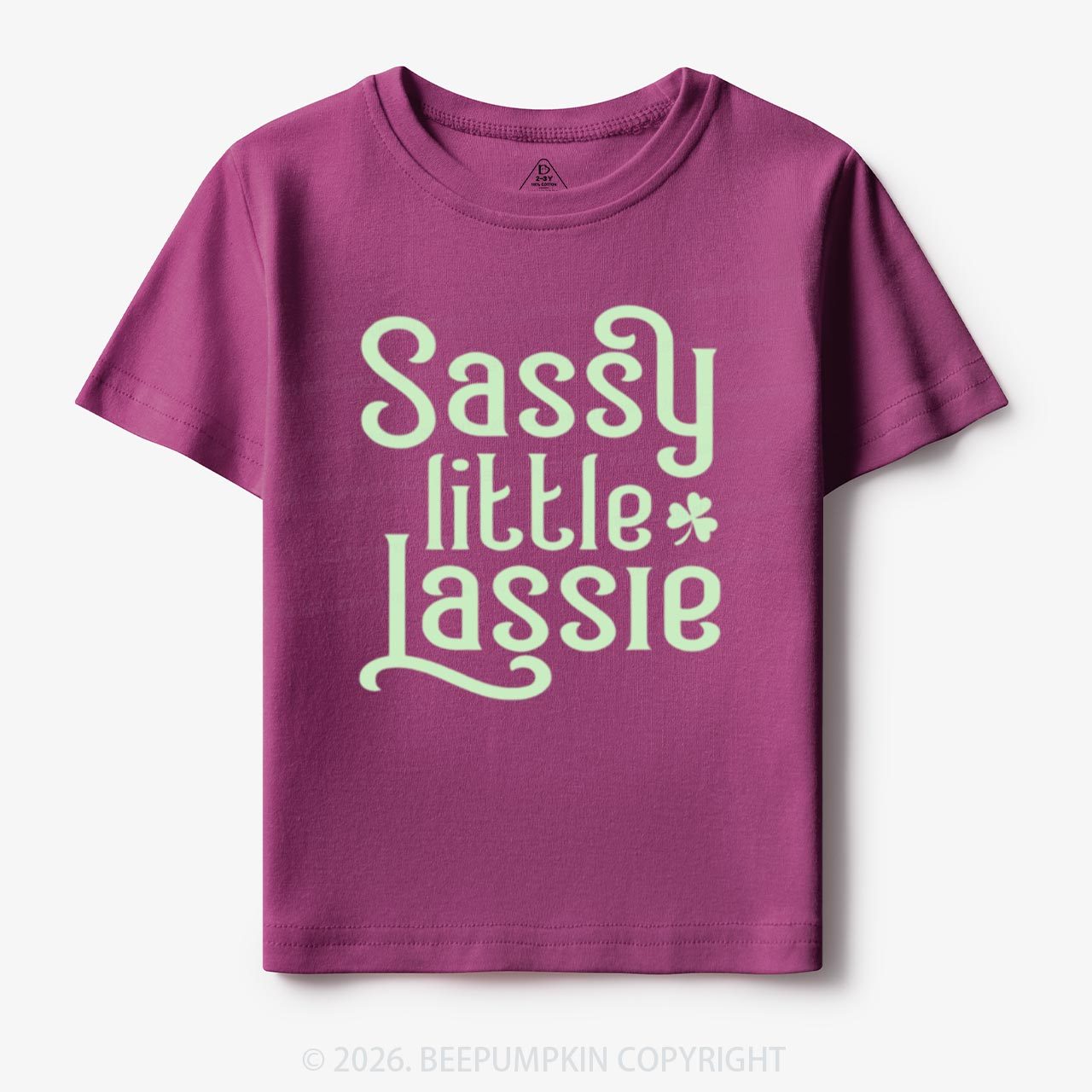 Sassy Little Lassie St. Patrick's Day Toddler&Kid's Tees Beepumpkin