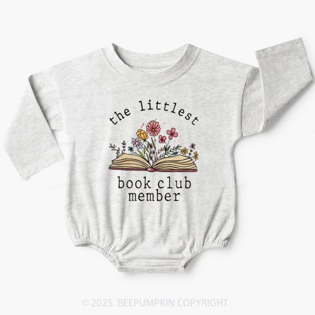Littlest Book Club Member Baby Bubble Romper Beepumpkin