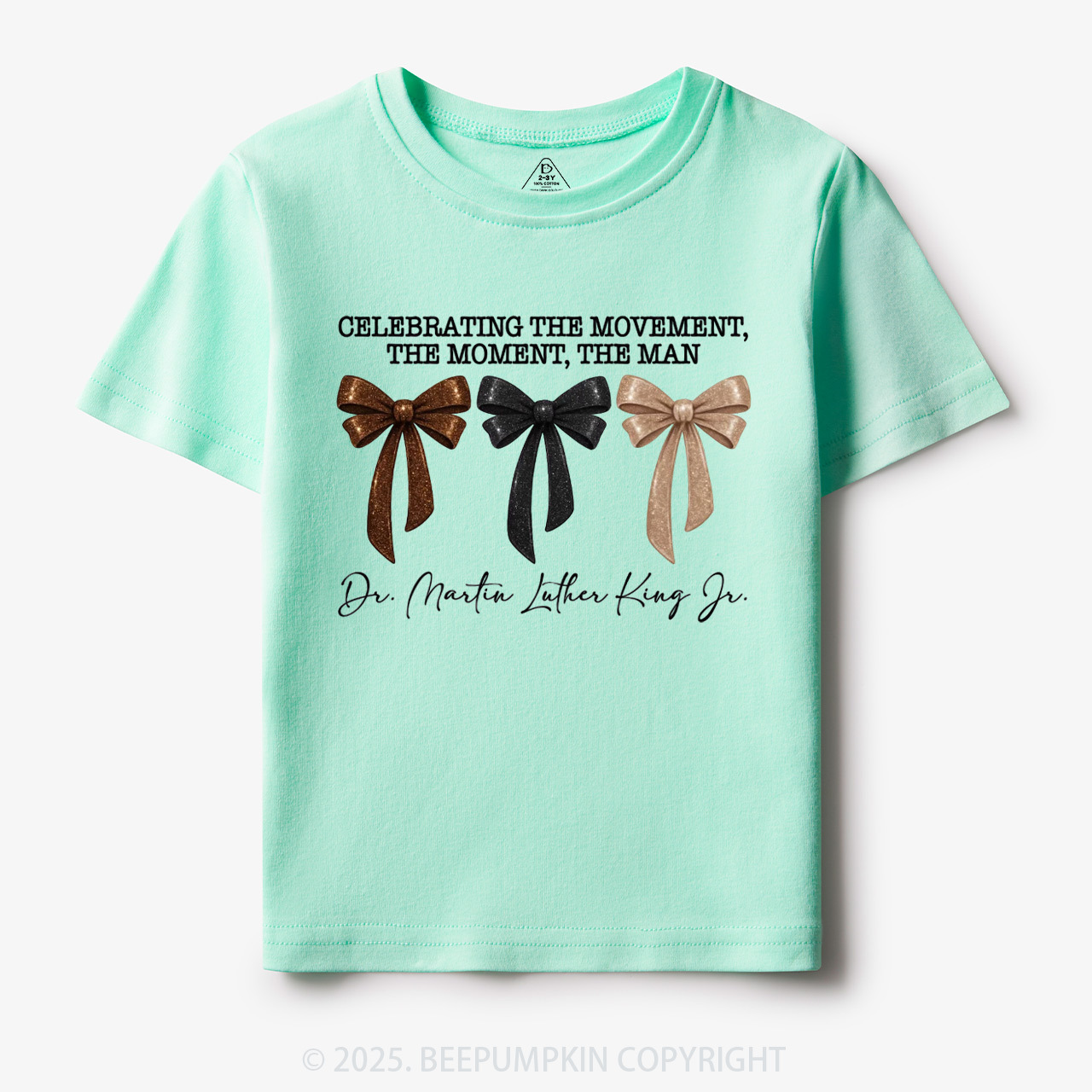 Golden Dream Bows Toddler&Kid's Tees Beepumpkin