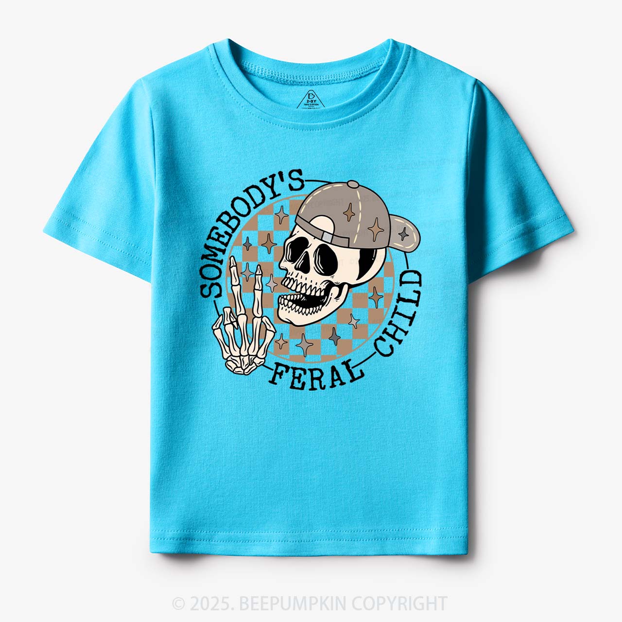 Somebody's Feral Child Toddler&Kid's Tees Beepumpkin 7