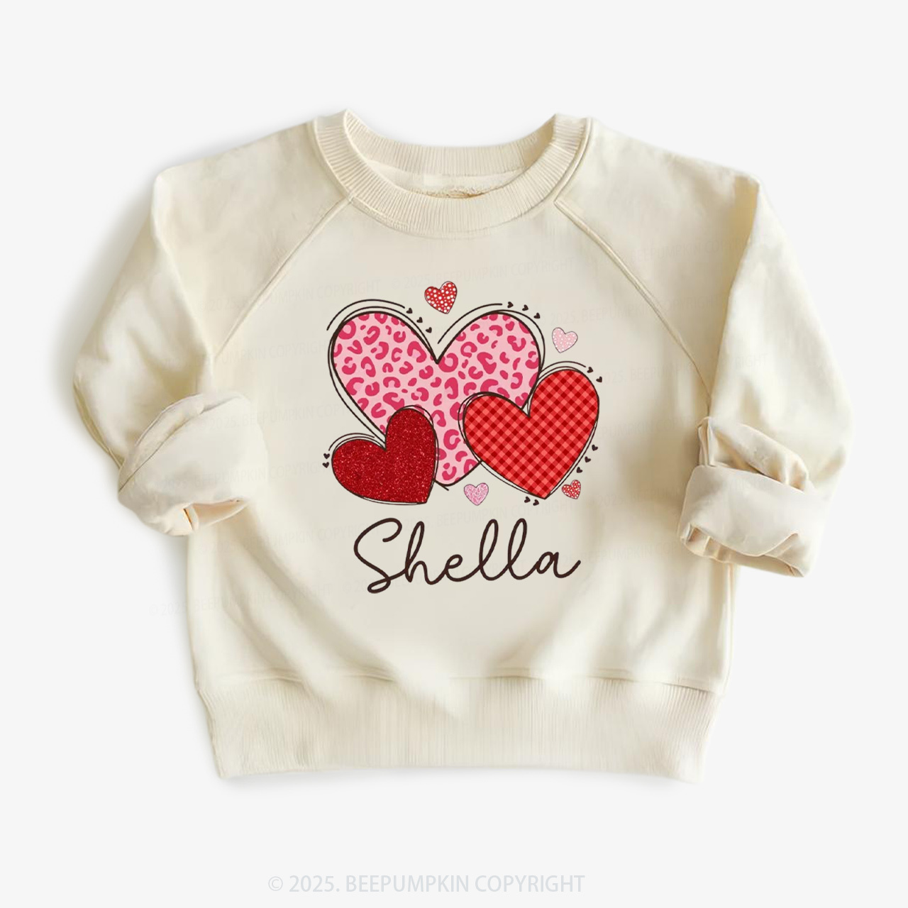 Personalized Lovely Layers Of Love Kid's Sweatshirt