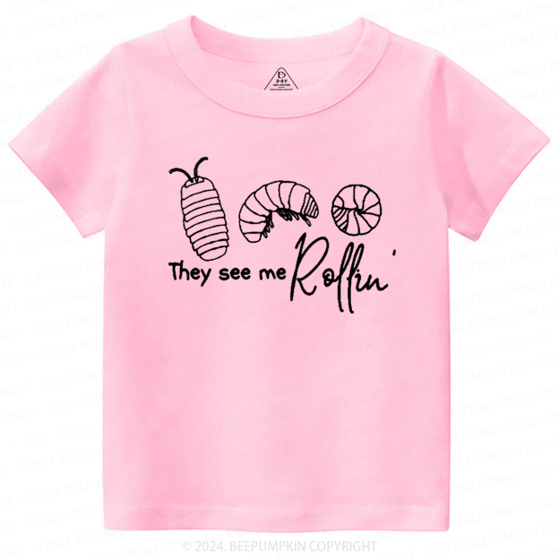 Roly Poly  Pill Bug Toddler&Kids Tees 7