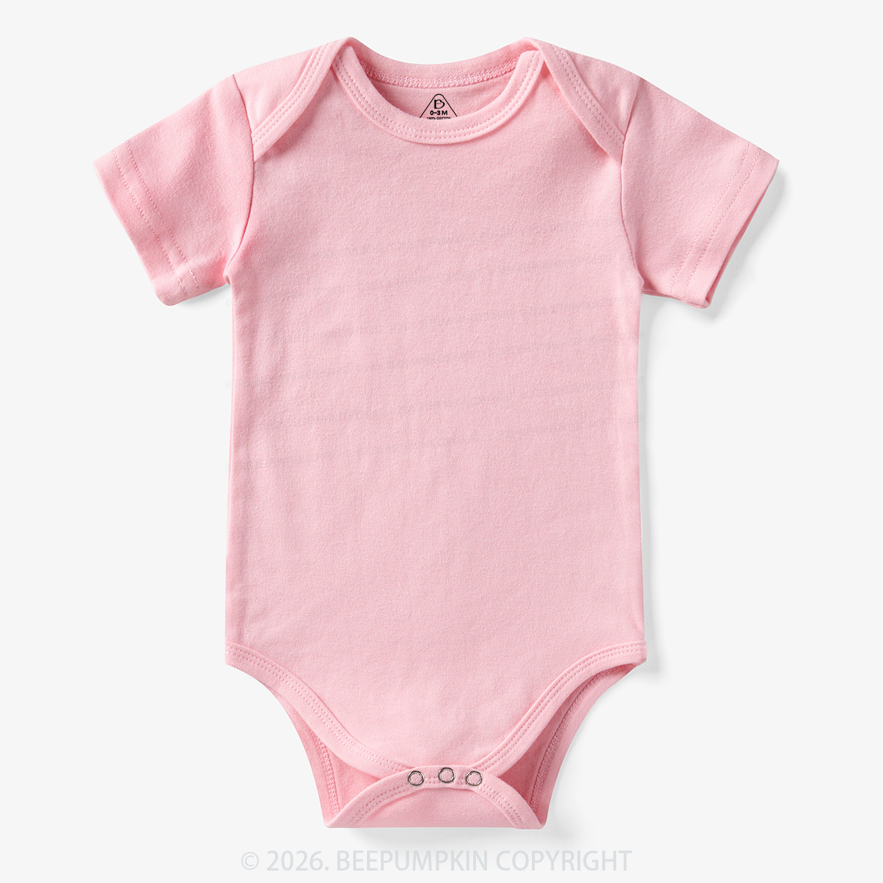 Solid Natural Baby Bodysuit