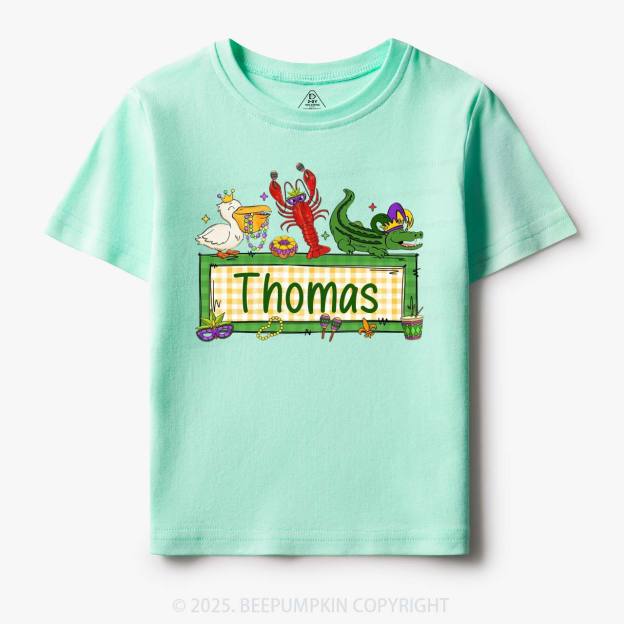 Personalized Tiny Parade Nameset Toddler&Kid's Tees Beepumpkin