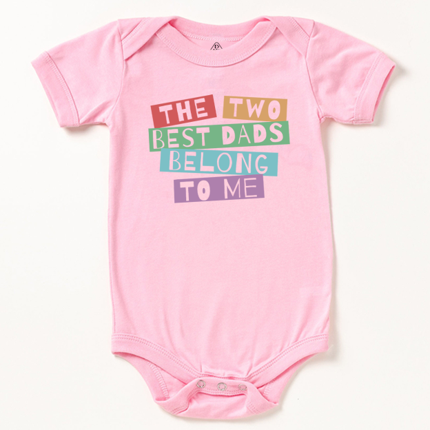 Dads Belong To Me LGBTQ Bodysuit Beepumpkin