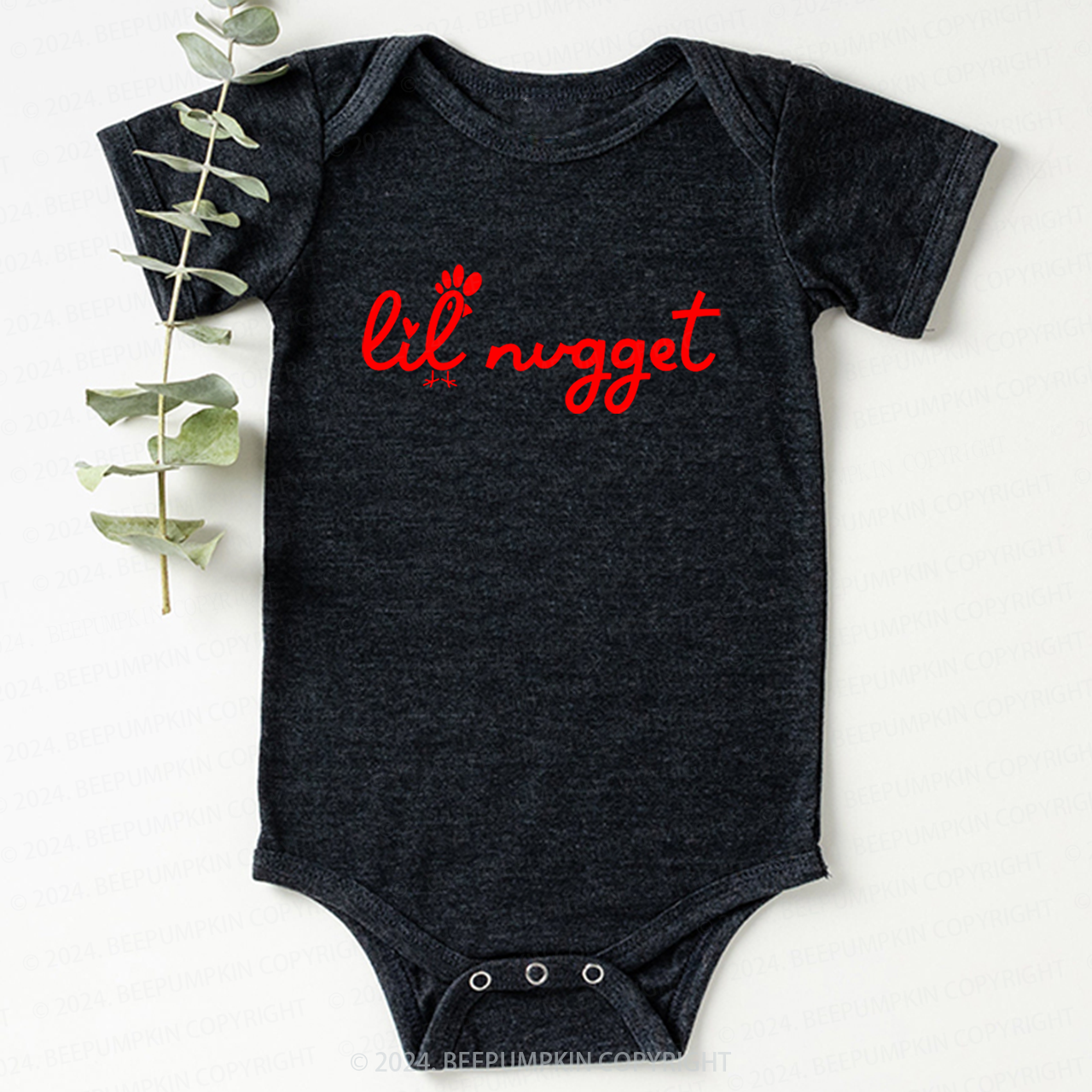 Lil Nugget Chicken Baby Bodysuit 7