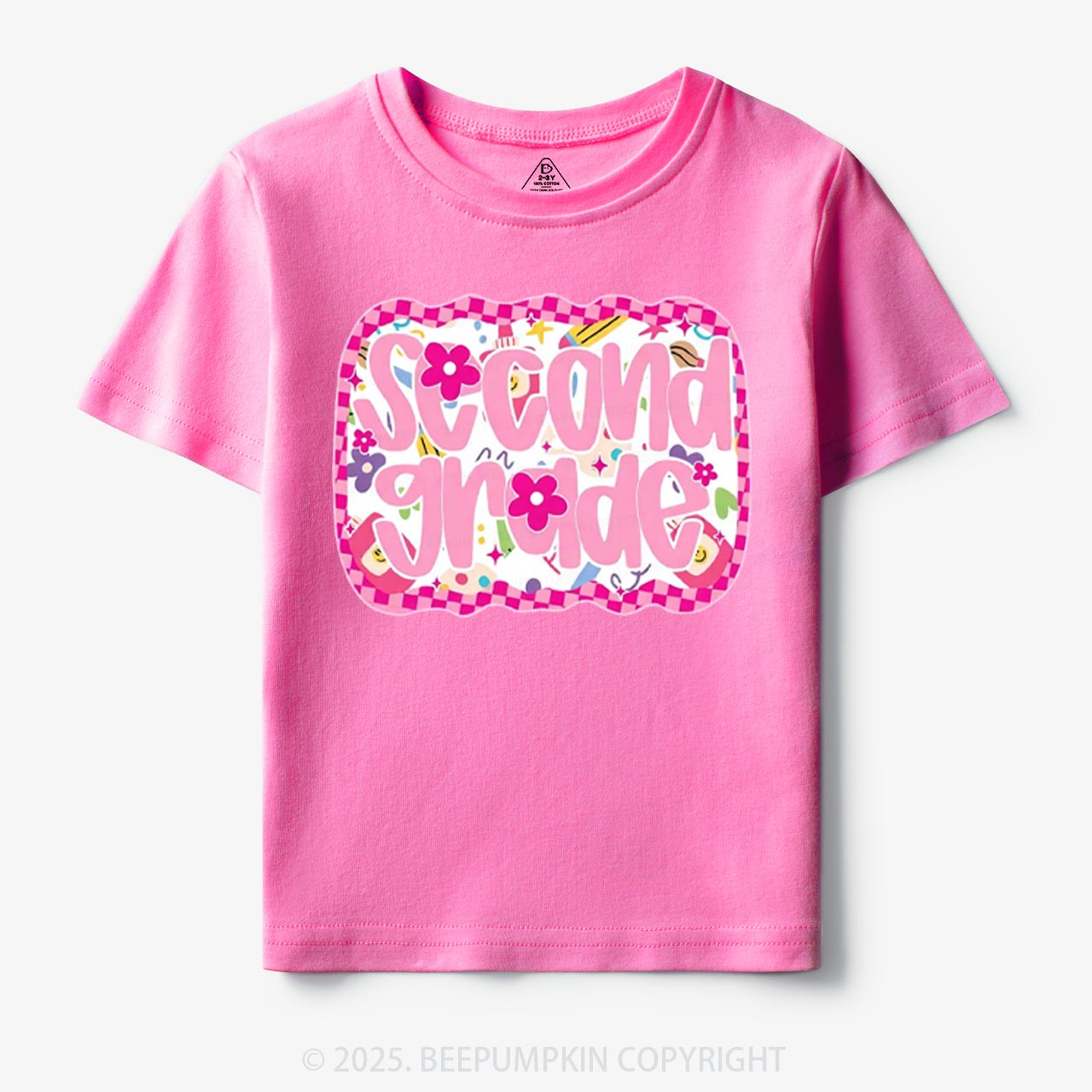 Personalized Pink School Magic Toddler&Kid's Tees Beepumpkin