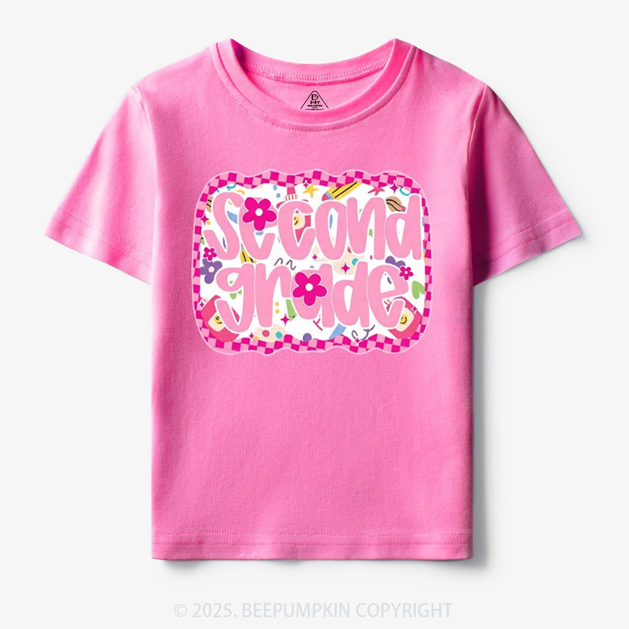 Personalized Pink School Magic Toddler&Kid's Tees Beepumpkin