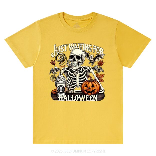 Just Waiting For Halloween T-Shirts Beepumpkin