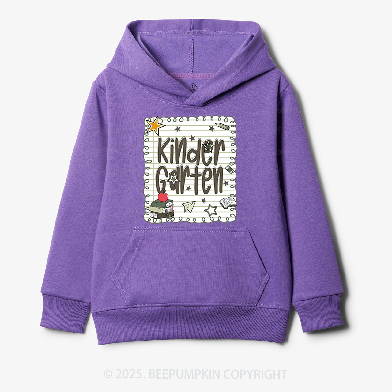 Personalized Starry School Days Kid's Hoodies Beepumpkin