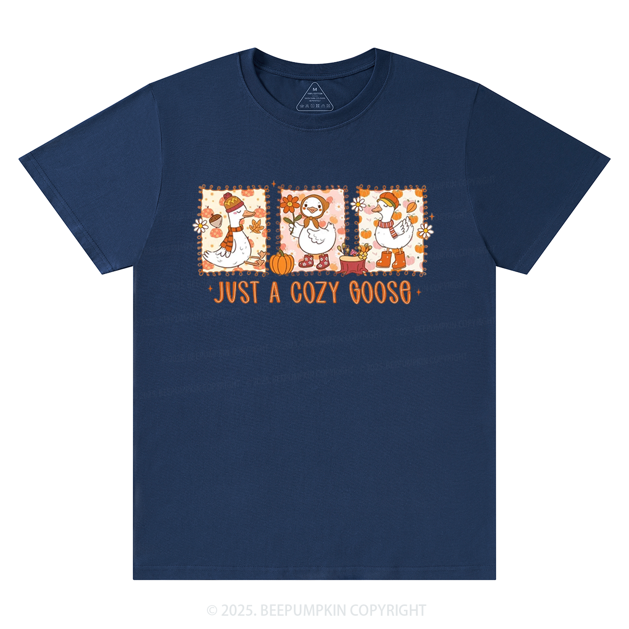 Cozy Fall Goose T-Shirts Beepumpkin