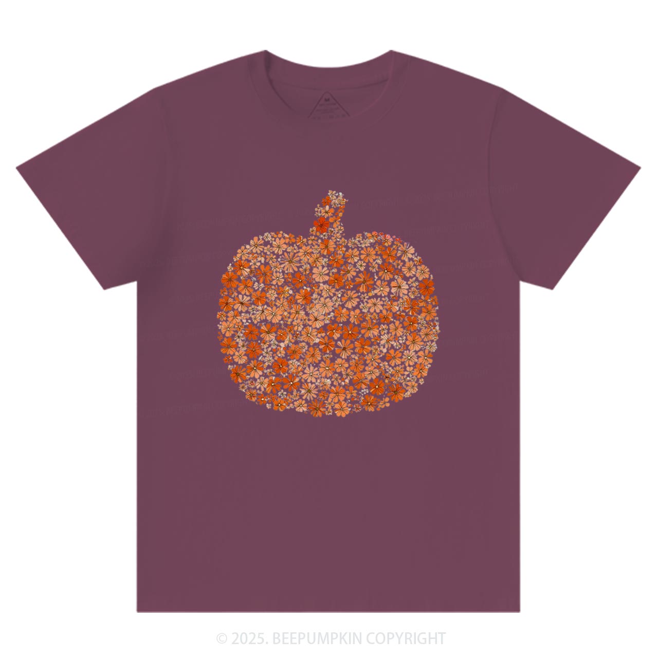 Flower Pumpkin T-Shirts Beepumpkin