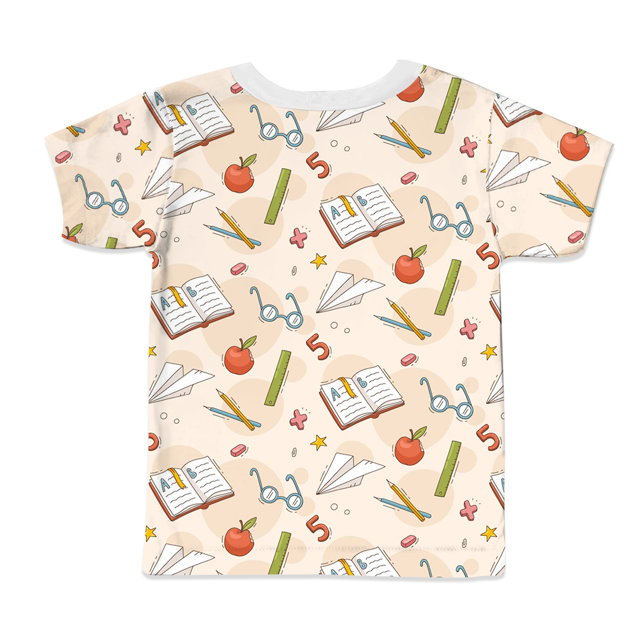 Paper Plane Dream All Over Print Kids Tees