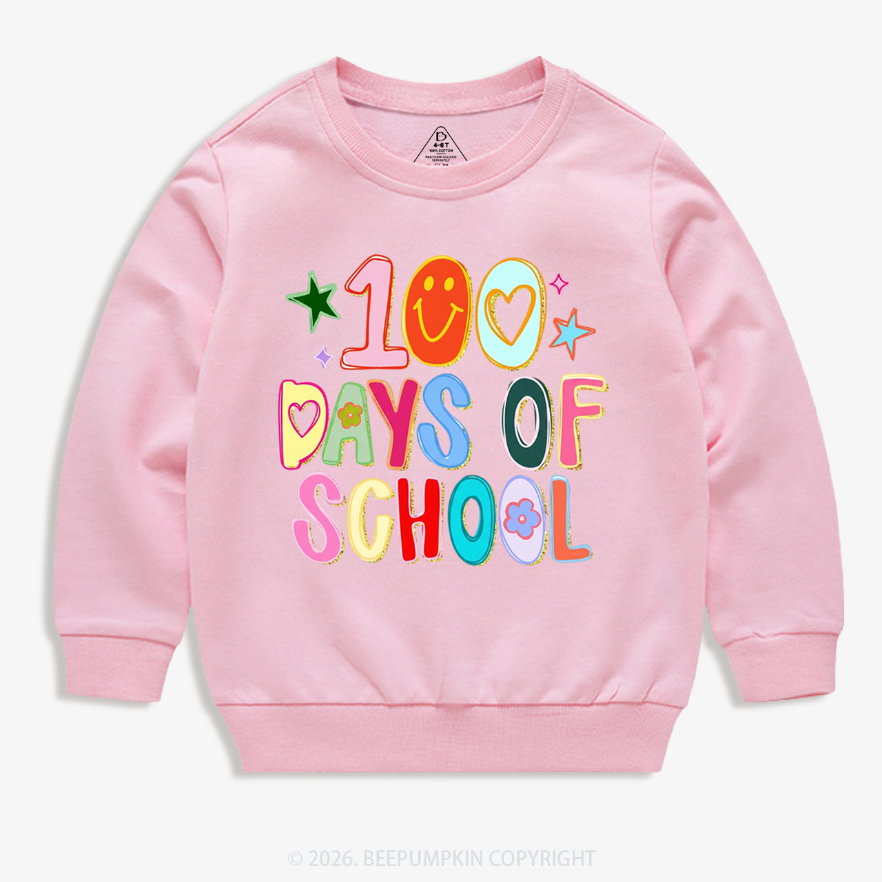 Color Pop 100 Days Brighter Toddler&Kid's Sweatshirt