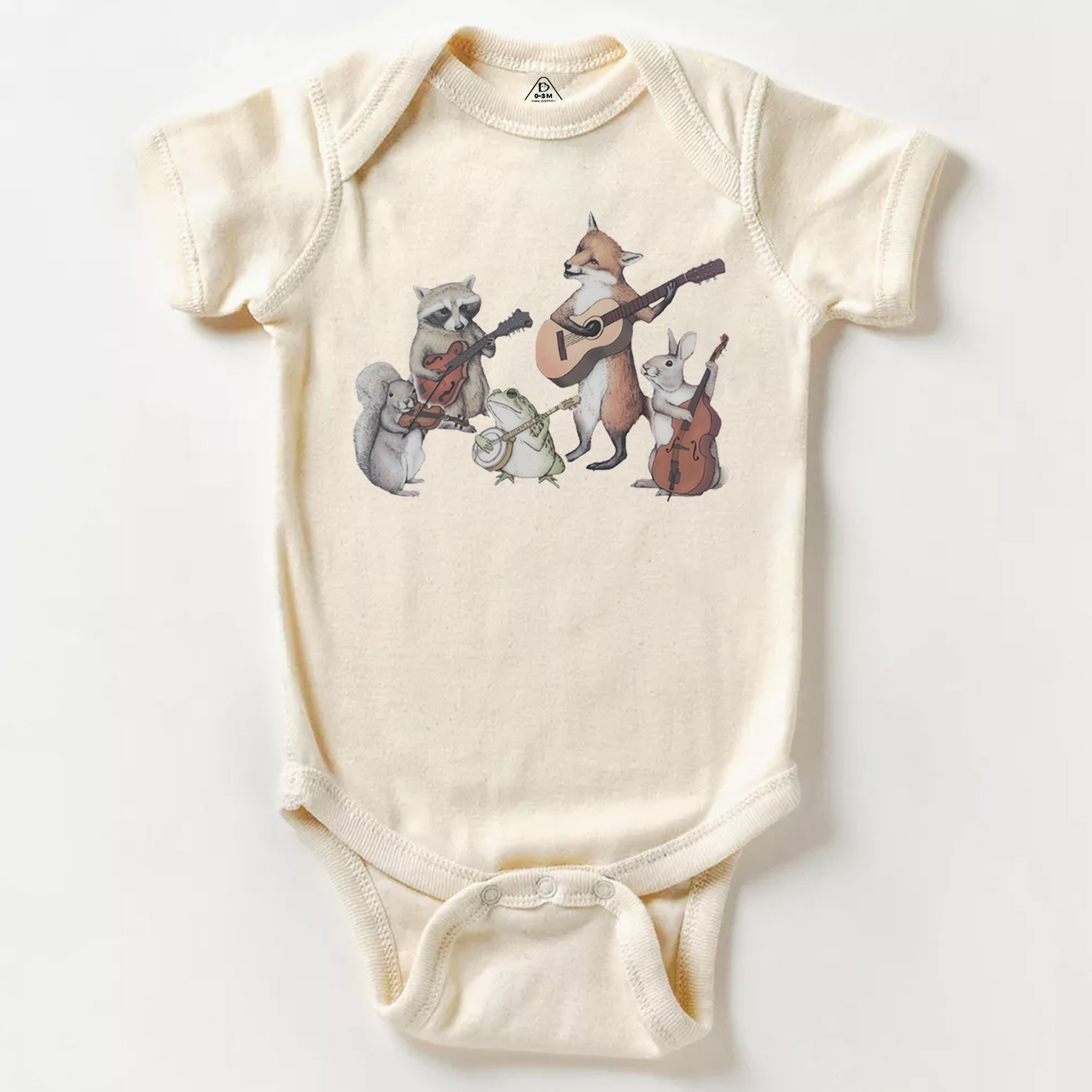 Bluegrass Animal Band Bodysuit Beepumpkin