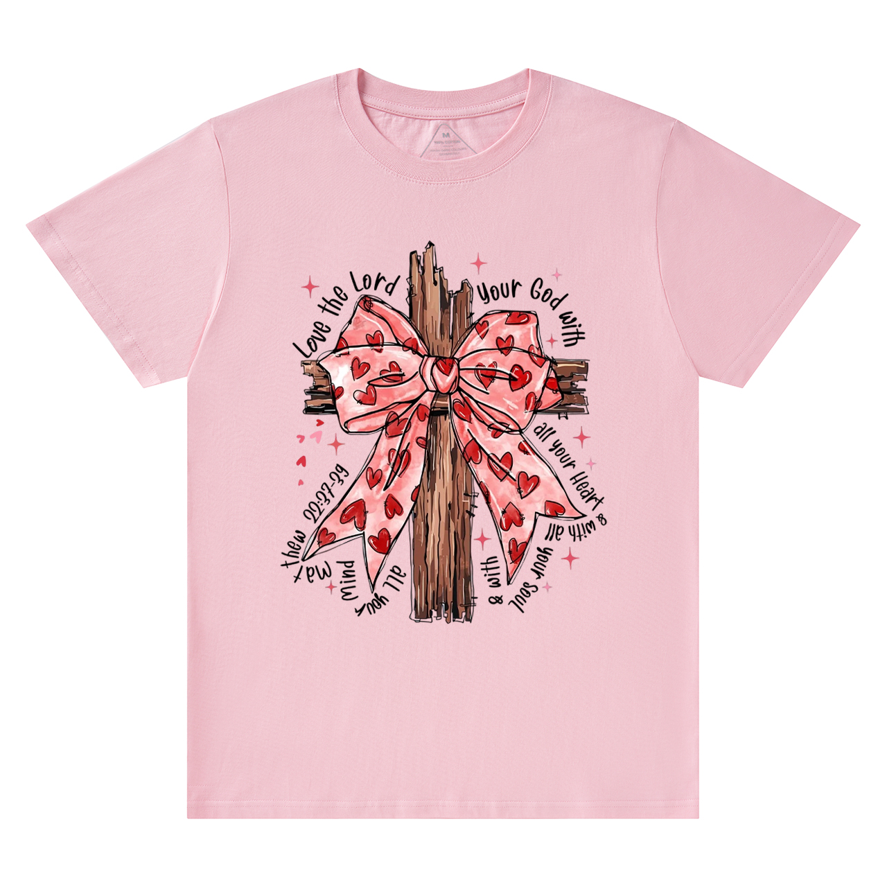 Love The Lord Valentine's Day T-Shirts Beepumpkin